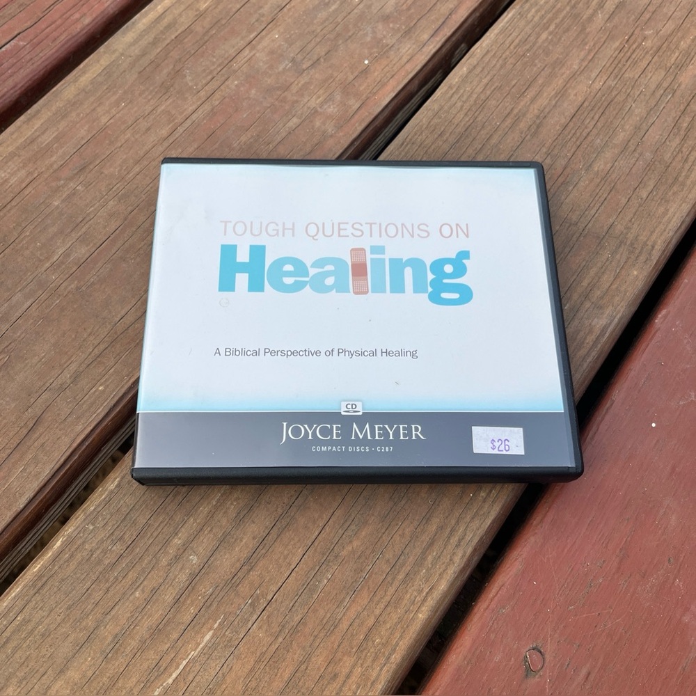 Joyce Meyer Tough Questions On Healing A Biblical Perspective Four CD Teaching